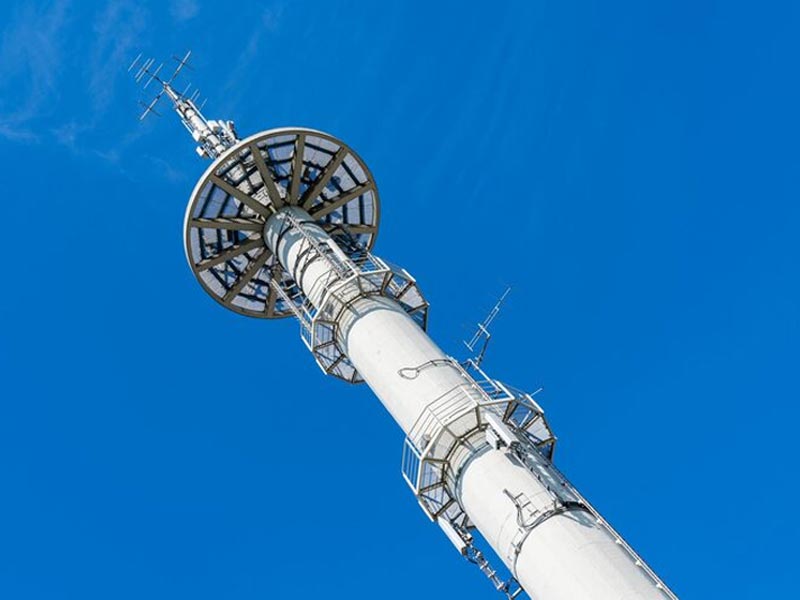 Was ist ein Kommunikationsturm aus Stahlrohr?