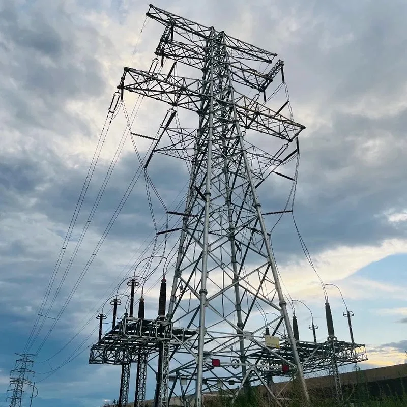 220-kV-Übertragungsleitungs-Winkelstahlturm