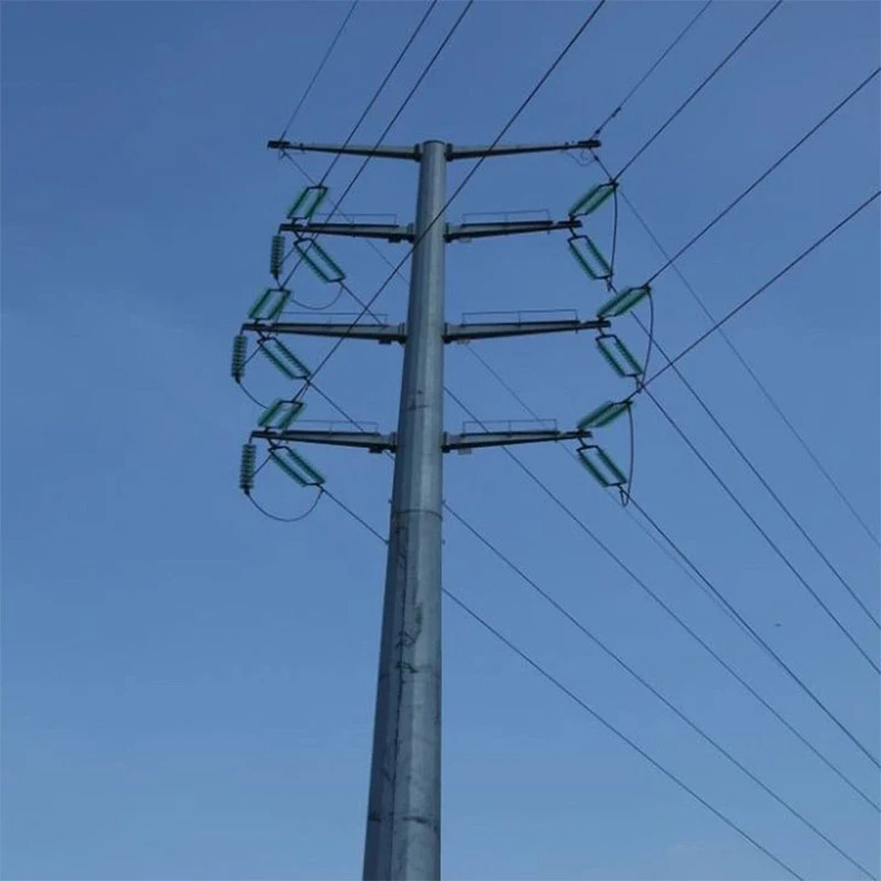 500-kV-Gitterstahlturm für Stromleitung