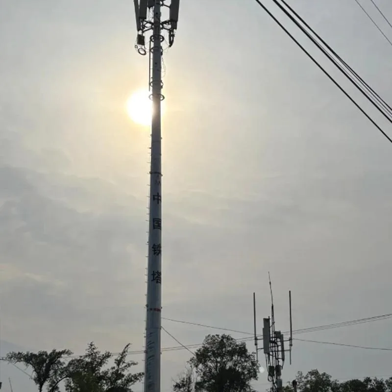 High Steel Pipe Telecom Tower